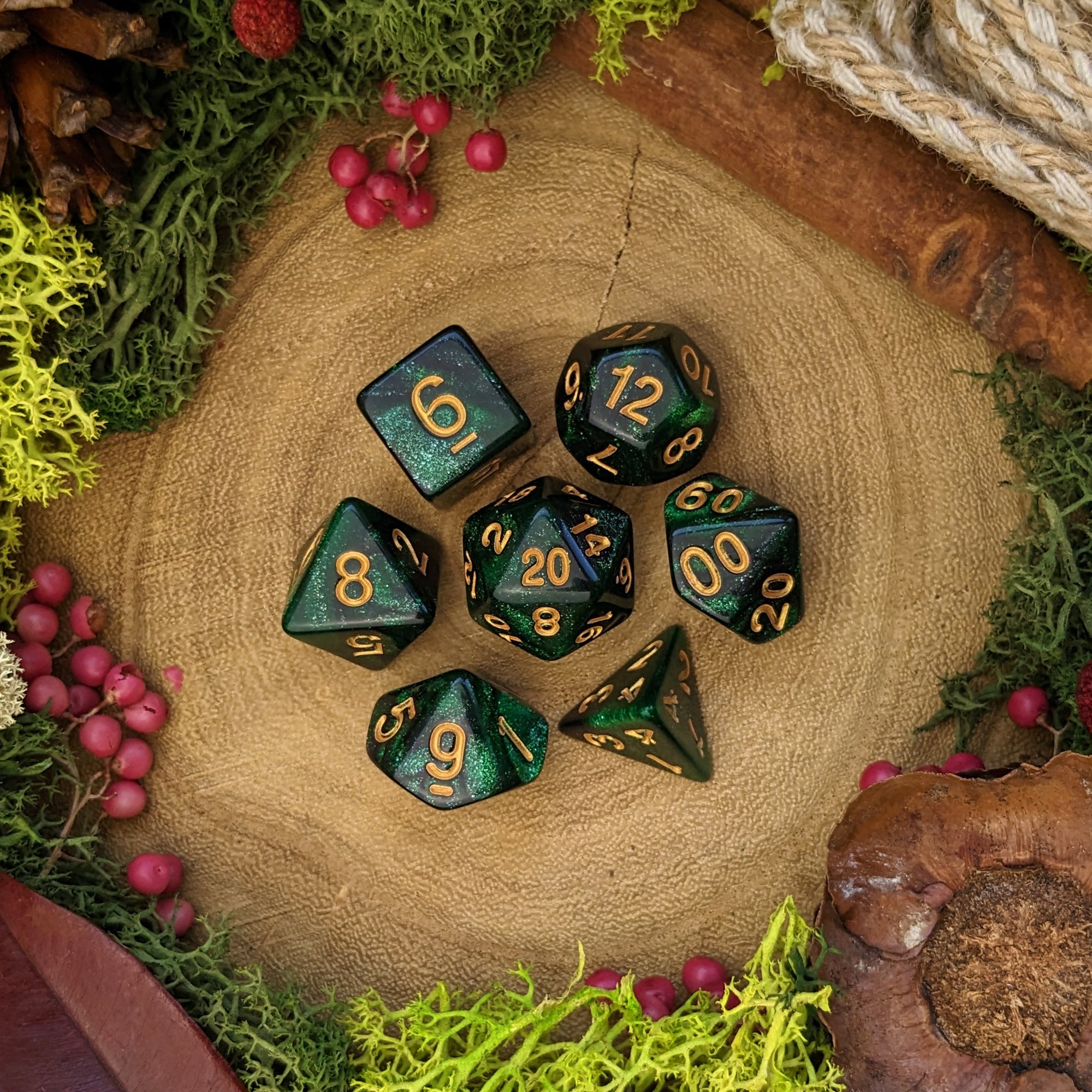 TEST PRODUCT ACCORDIAN - Dice Set - Luffleberry