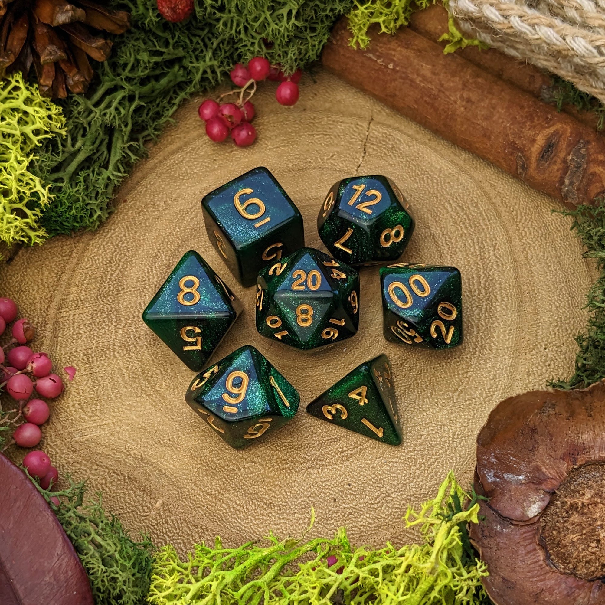 TEST PRODUCT ACCORDIAN - Dice Set - Luffleberry