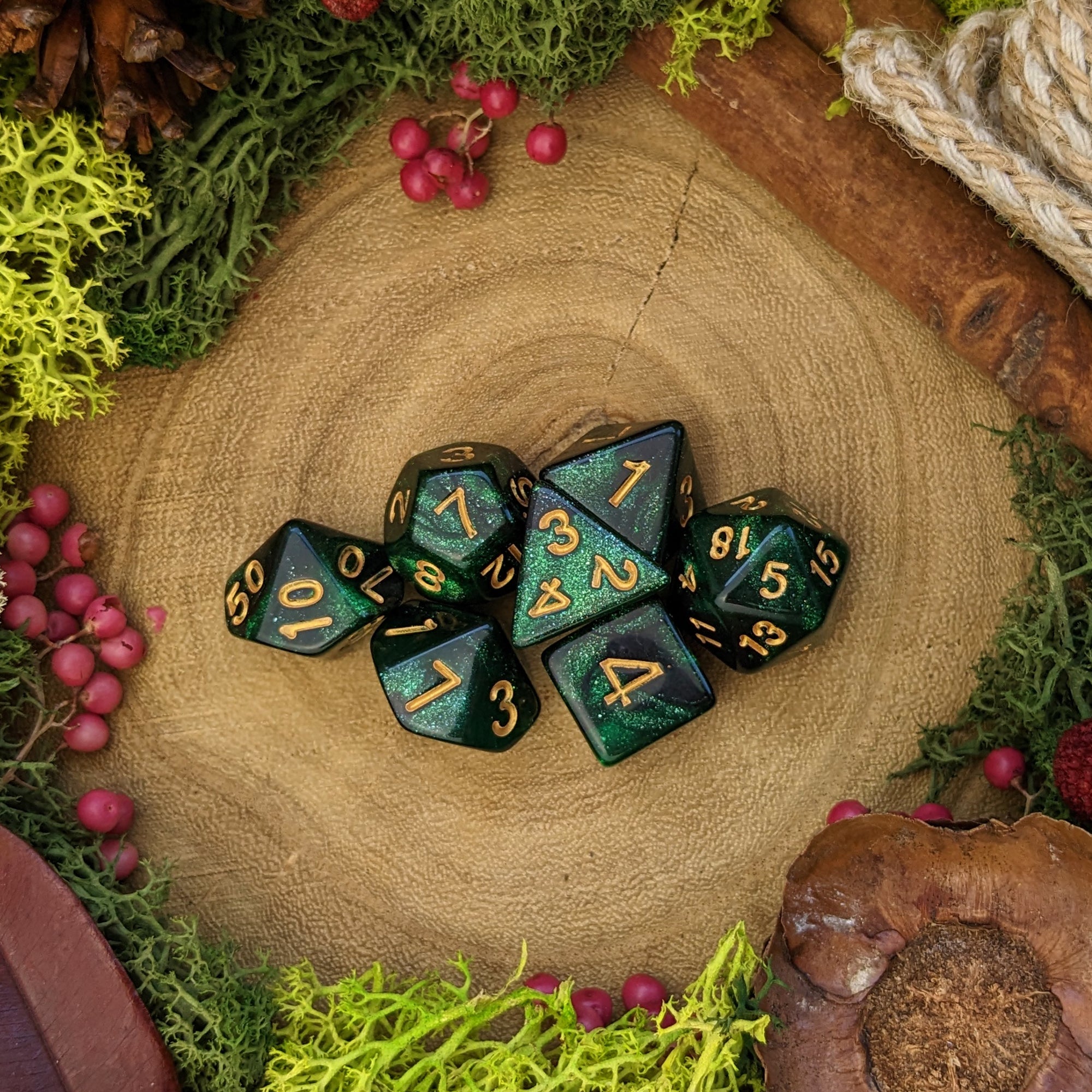 TEST PRODUCT ACCORDIAN - Dice Set - Luffleberry