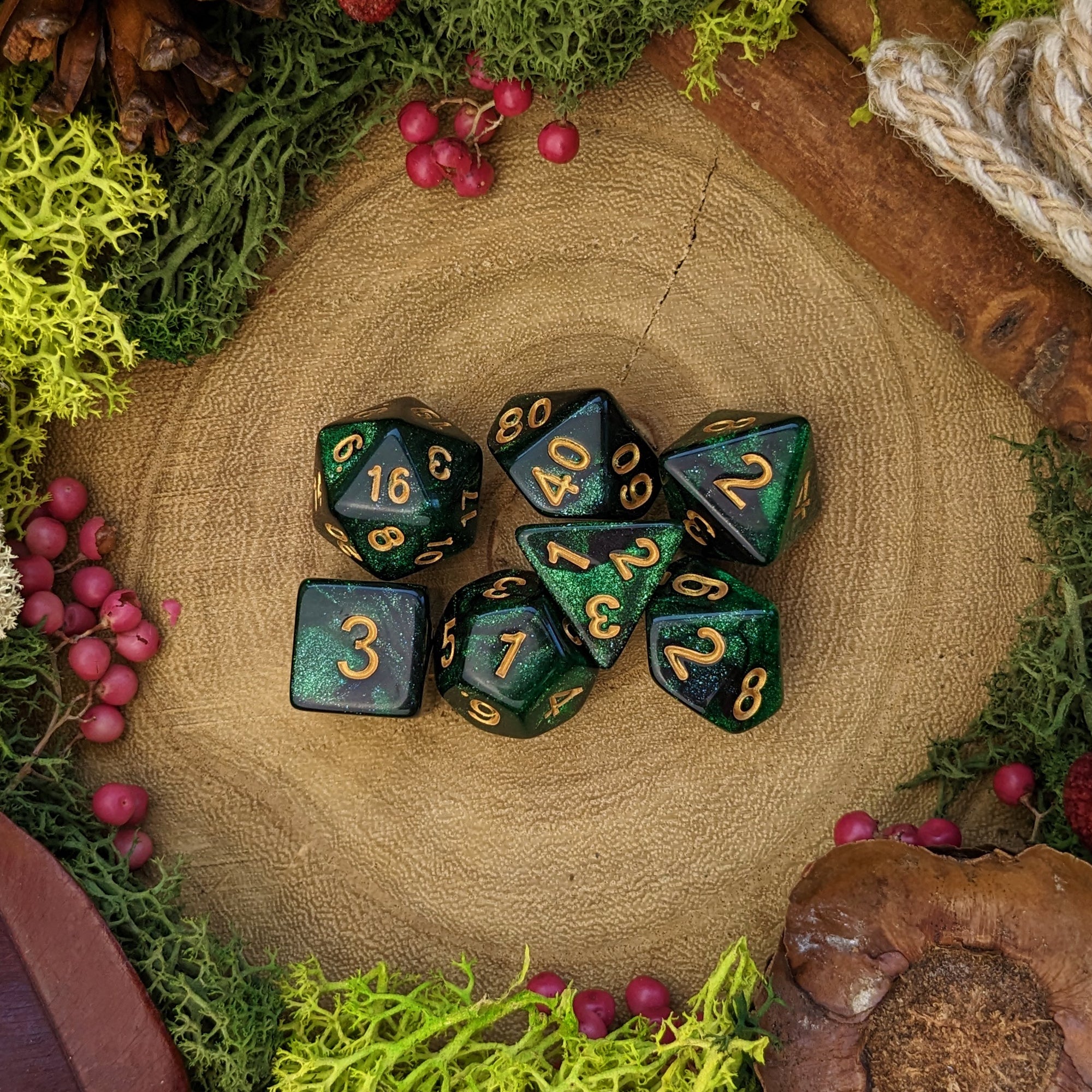 TEST PRODUCT ACCORDIAN - Dice Set - Luffleberry