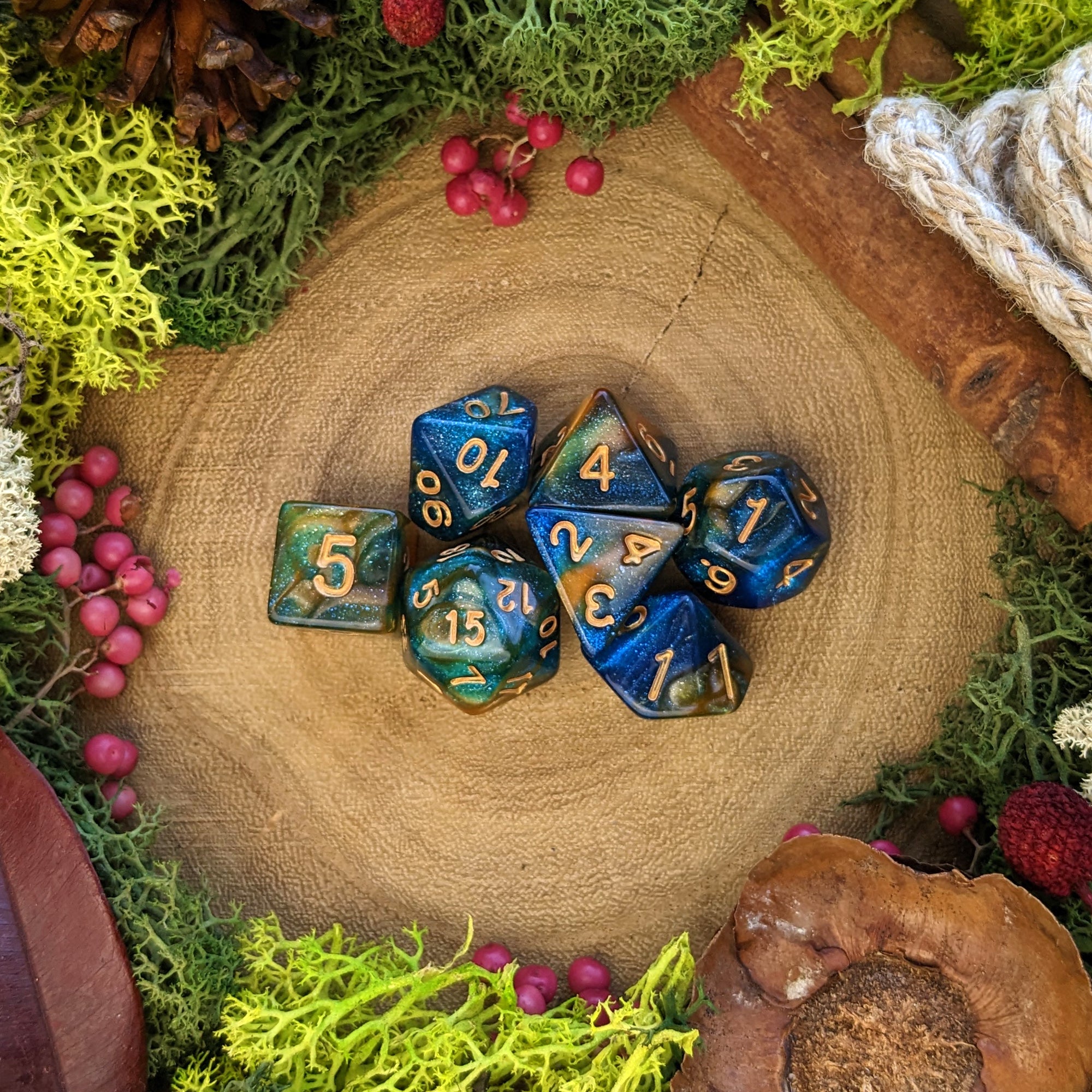 Bane | Spell Dice - Dice Set - Luffleberry