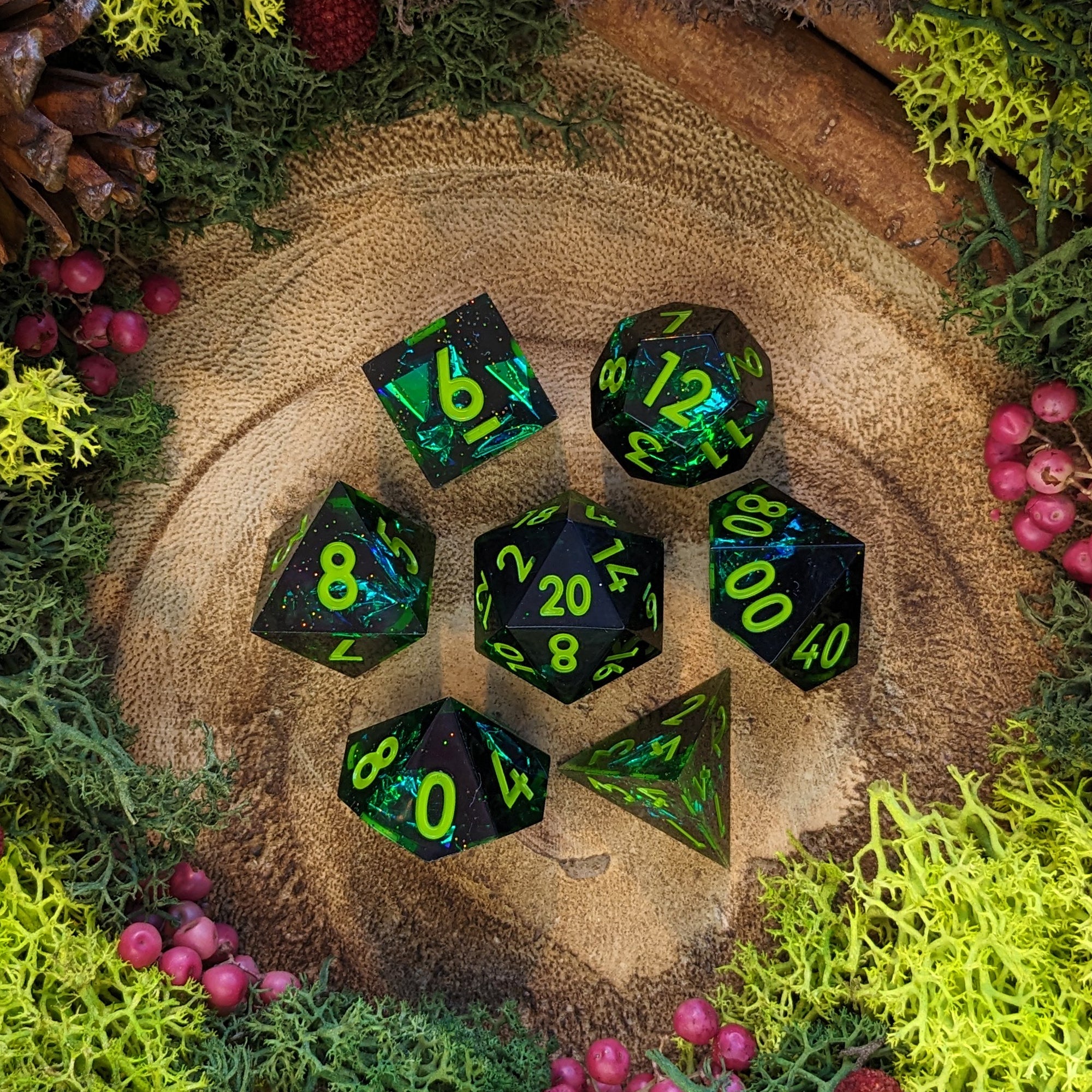 Cloudkill | Sharp Edge Dice - Dice Set - Luffleberry