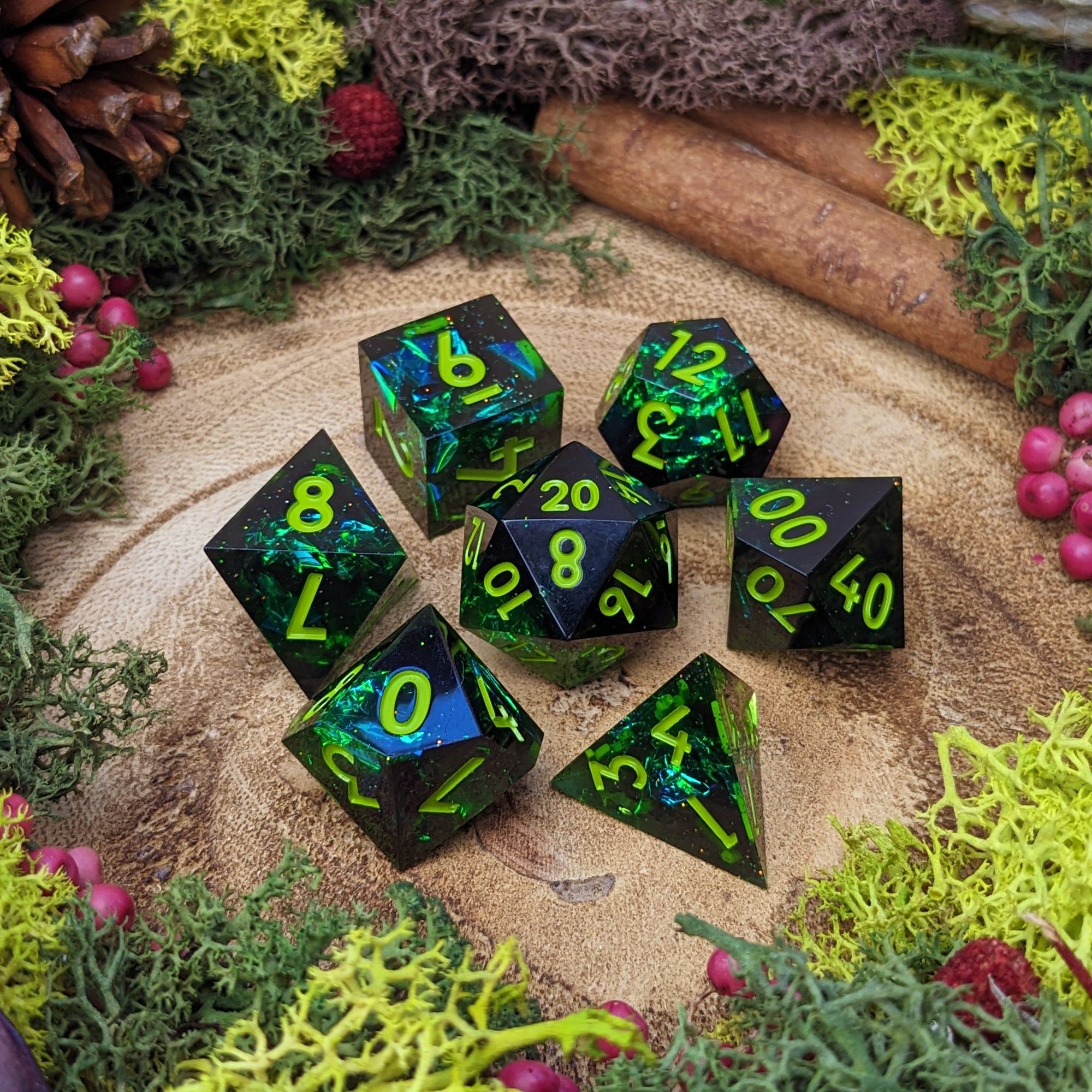 Cloudkill | Sharp Edge Dice - Dice Set - Luffleberry