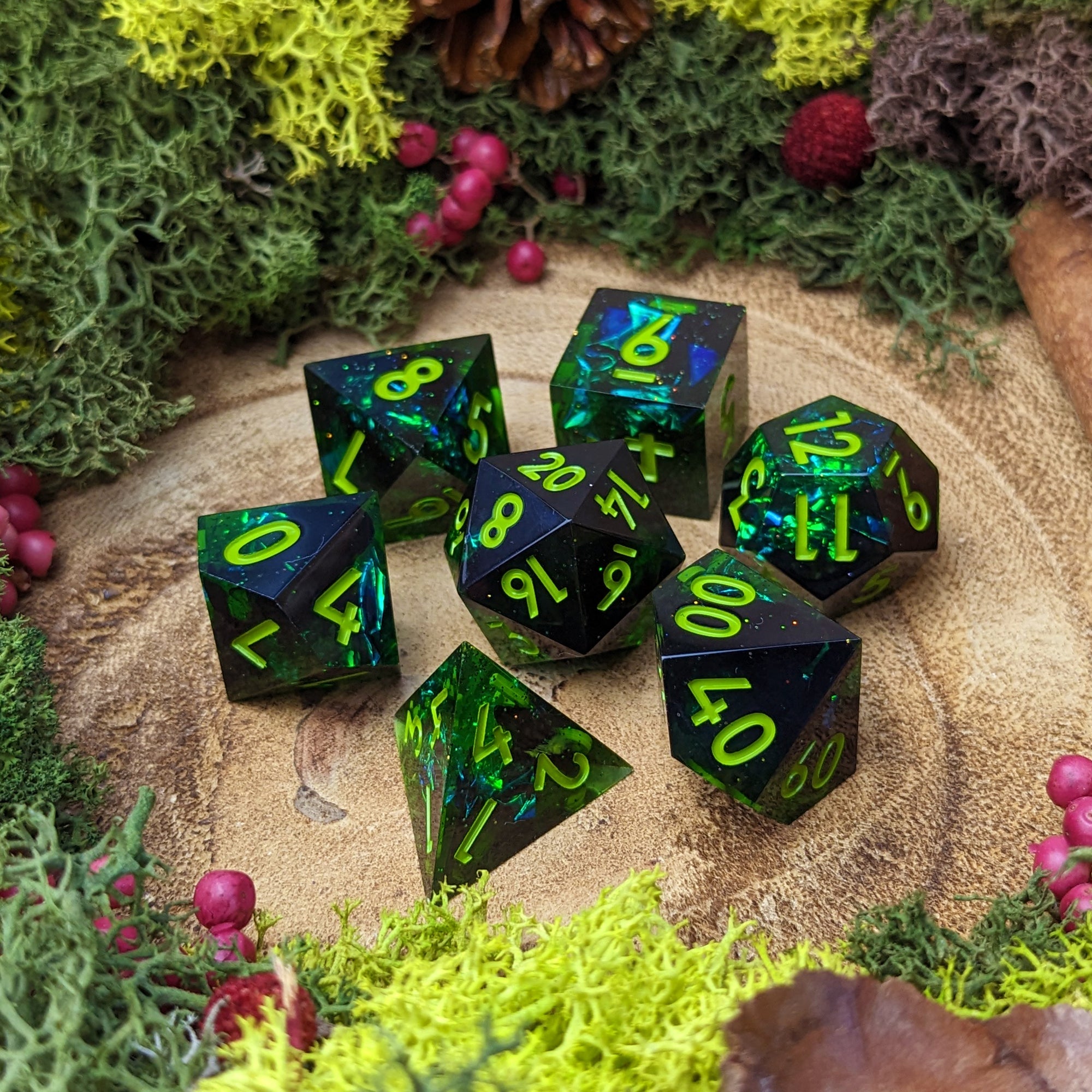 Cloudkill | Sharp Edge Dice - Dice Set - Luffleberry