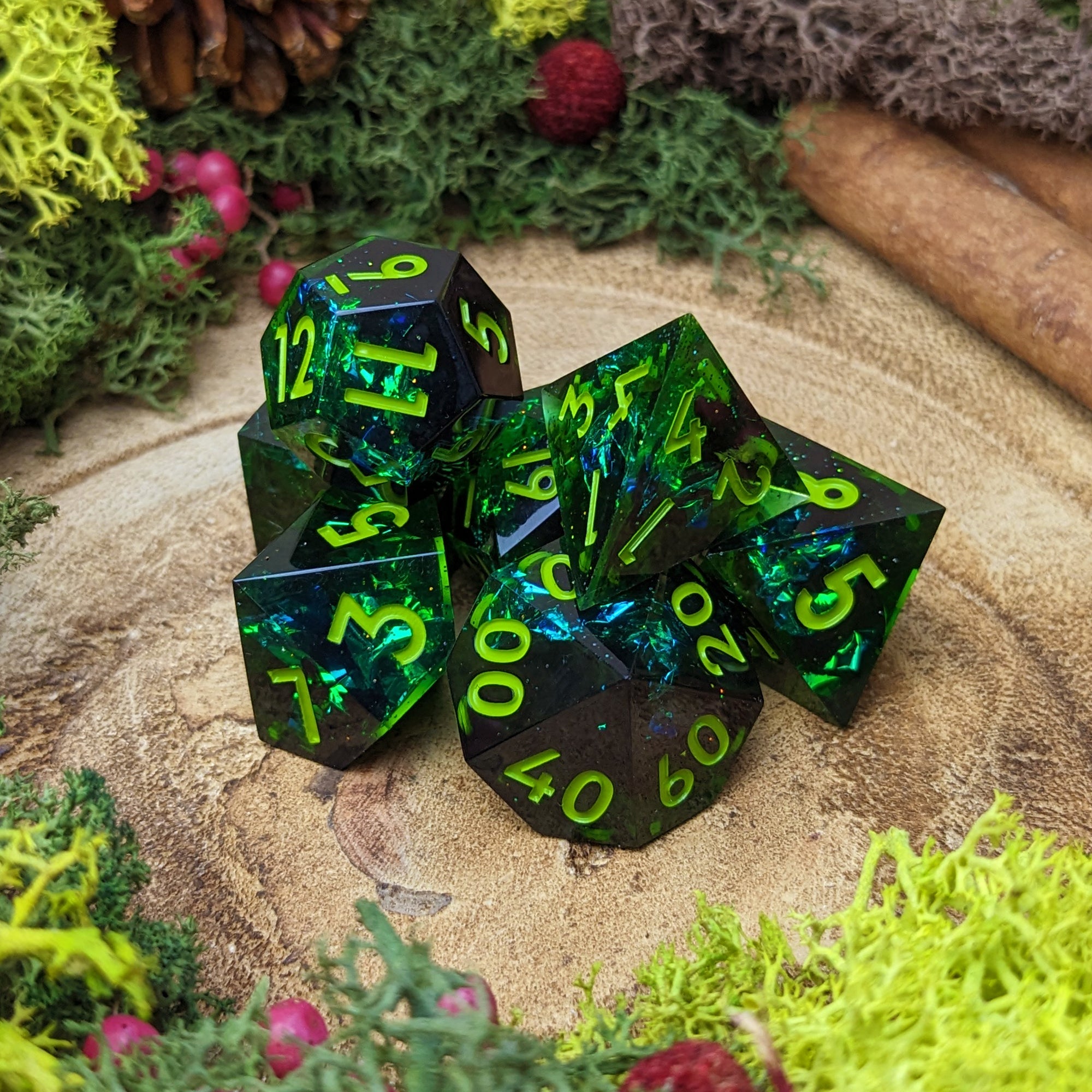 Cloudkill | Sharp Edge Dice - Dice Set - Luffleberry