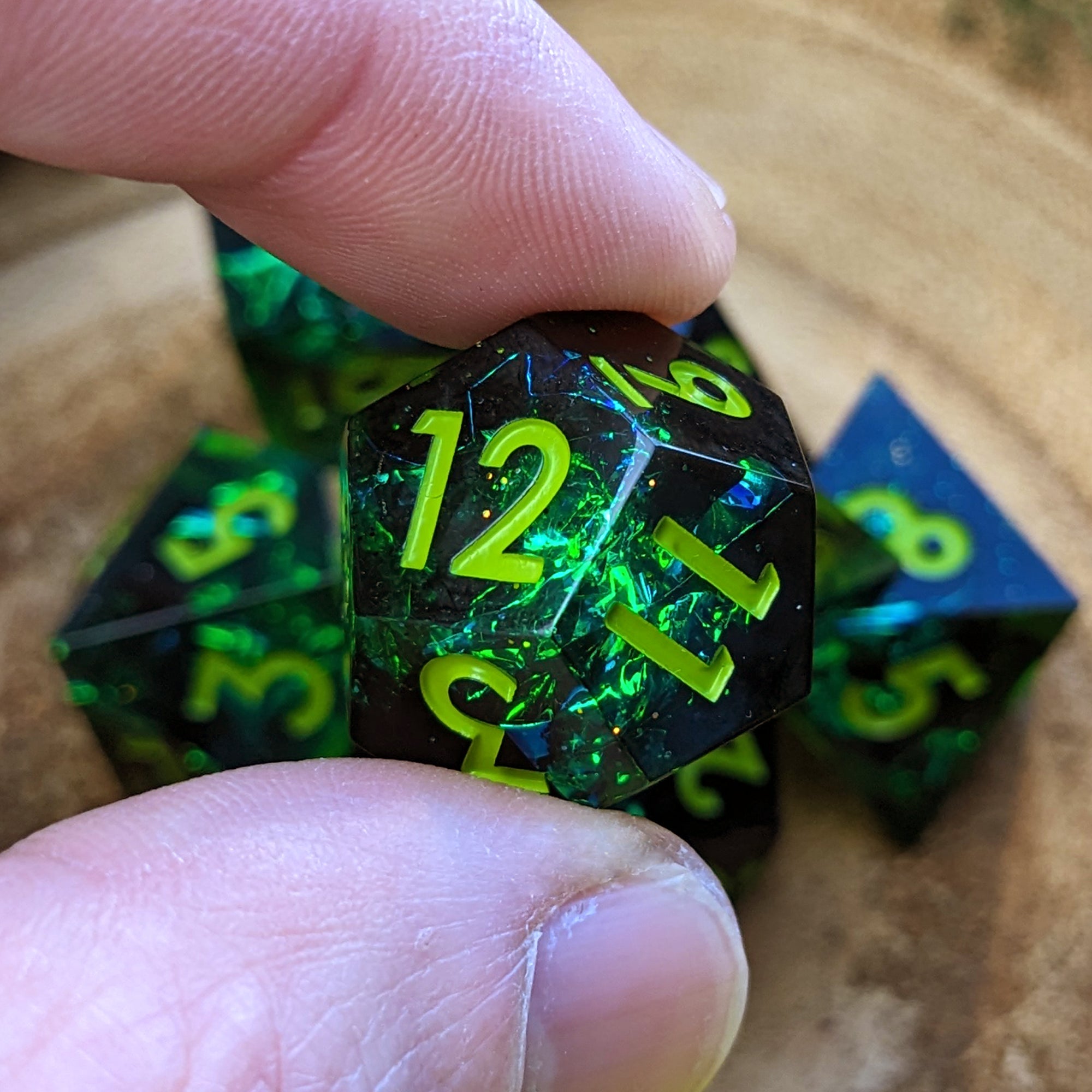 Cloudkill | Sharp Edge Dice - Dice Set - Luffleberry