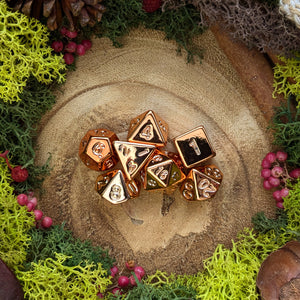 Copper Pieces - Dice Set - Luffleberry