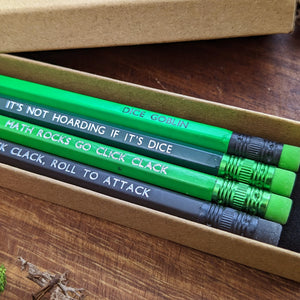 Dice Goblin Pencil Set with Box