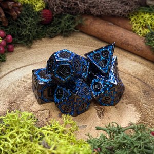 Frostfire Forge | Metal Dice - Dice Set - Luffleberry