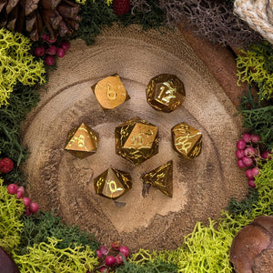 Golden Ruin | Metal Dice