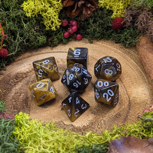 Golden Twilight - Dice Set - Luffleberry