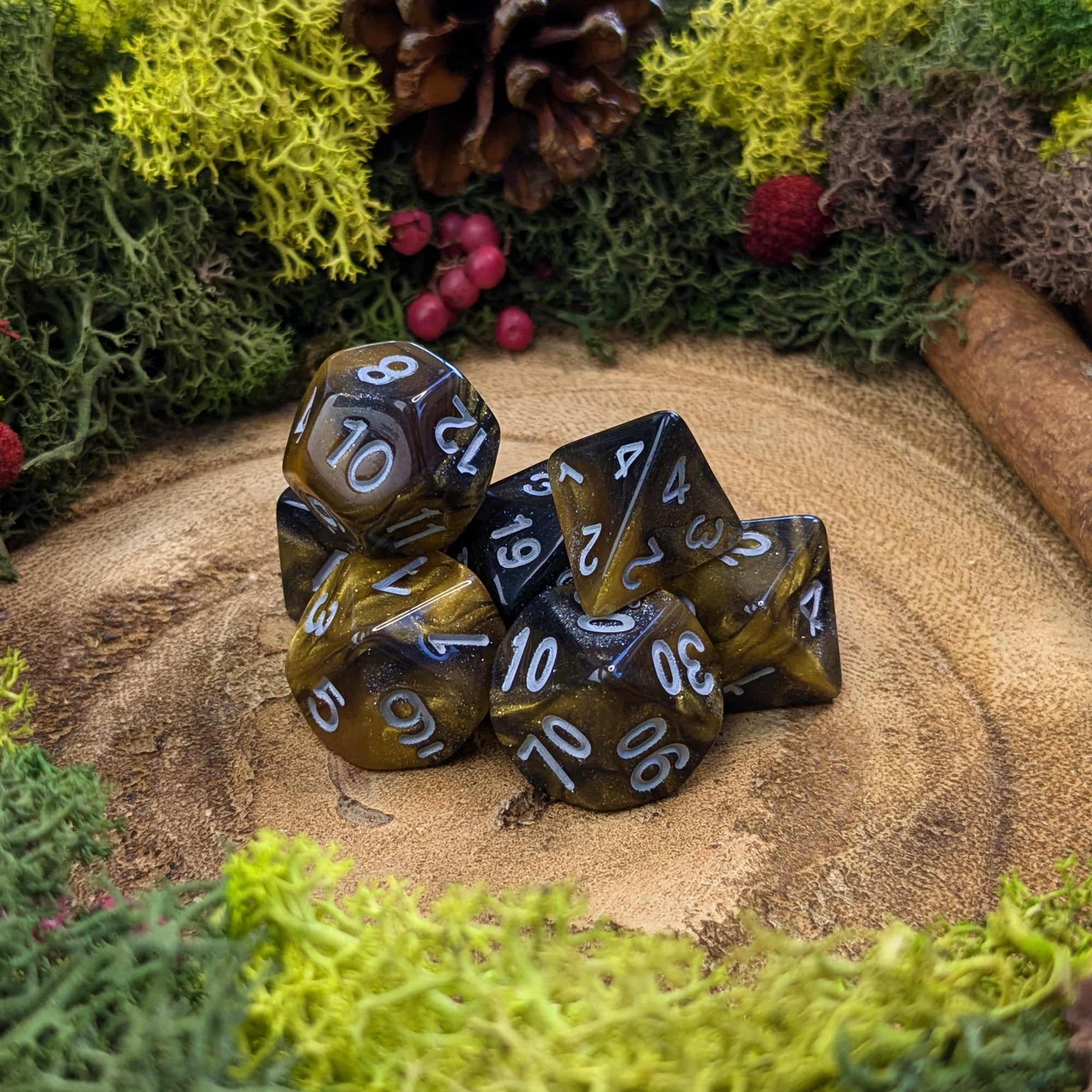 Golden Twilight - Dice Set - Luffleberry