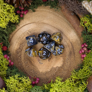 Golden Twilight - Dice Set - Luffleberry