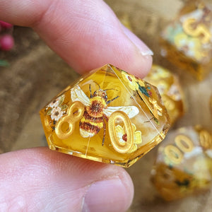 Honey Bee | Sharp Edge Dice