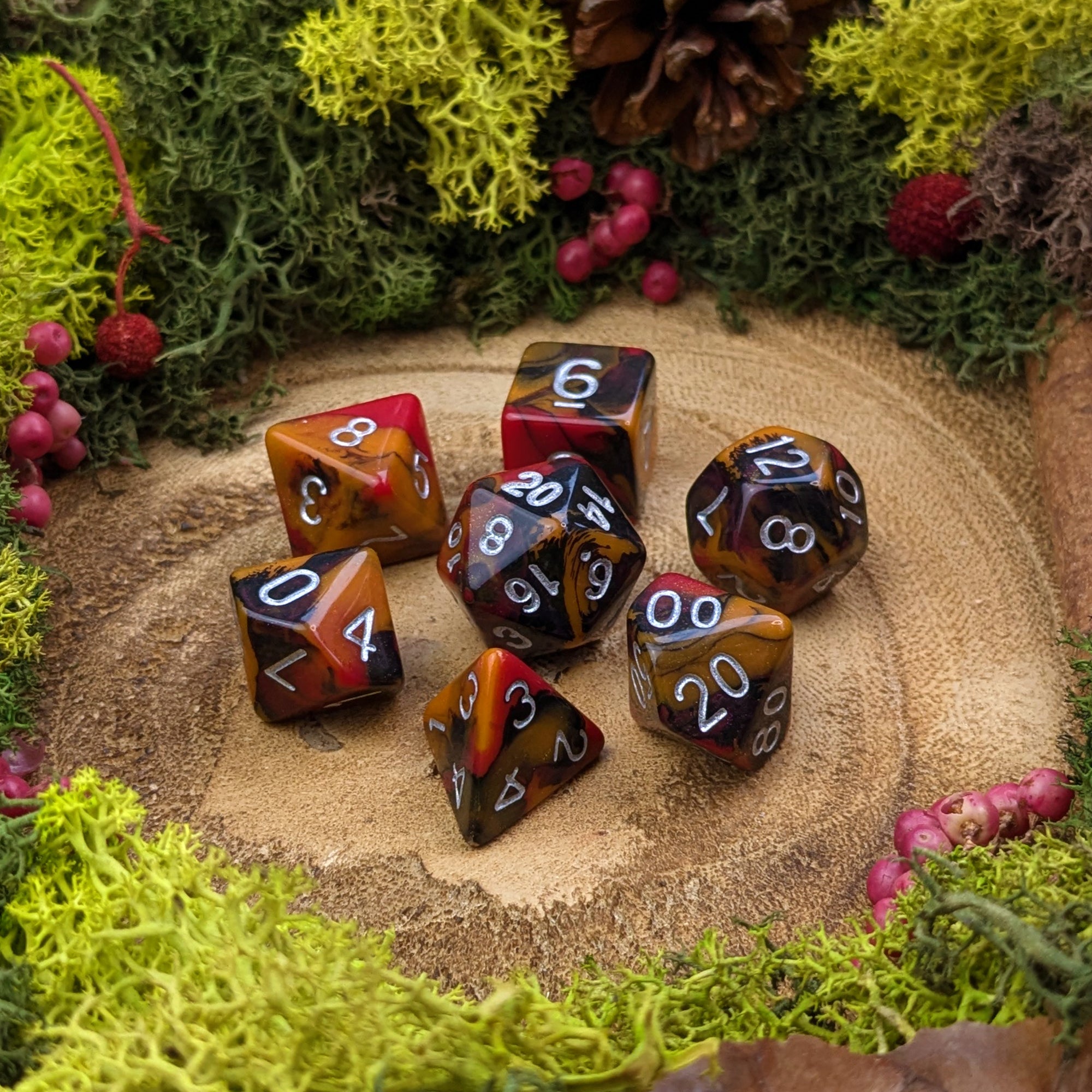 Infernal Engine - Dice Set - Luffleberry