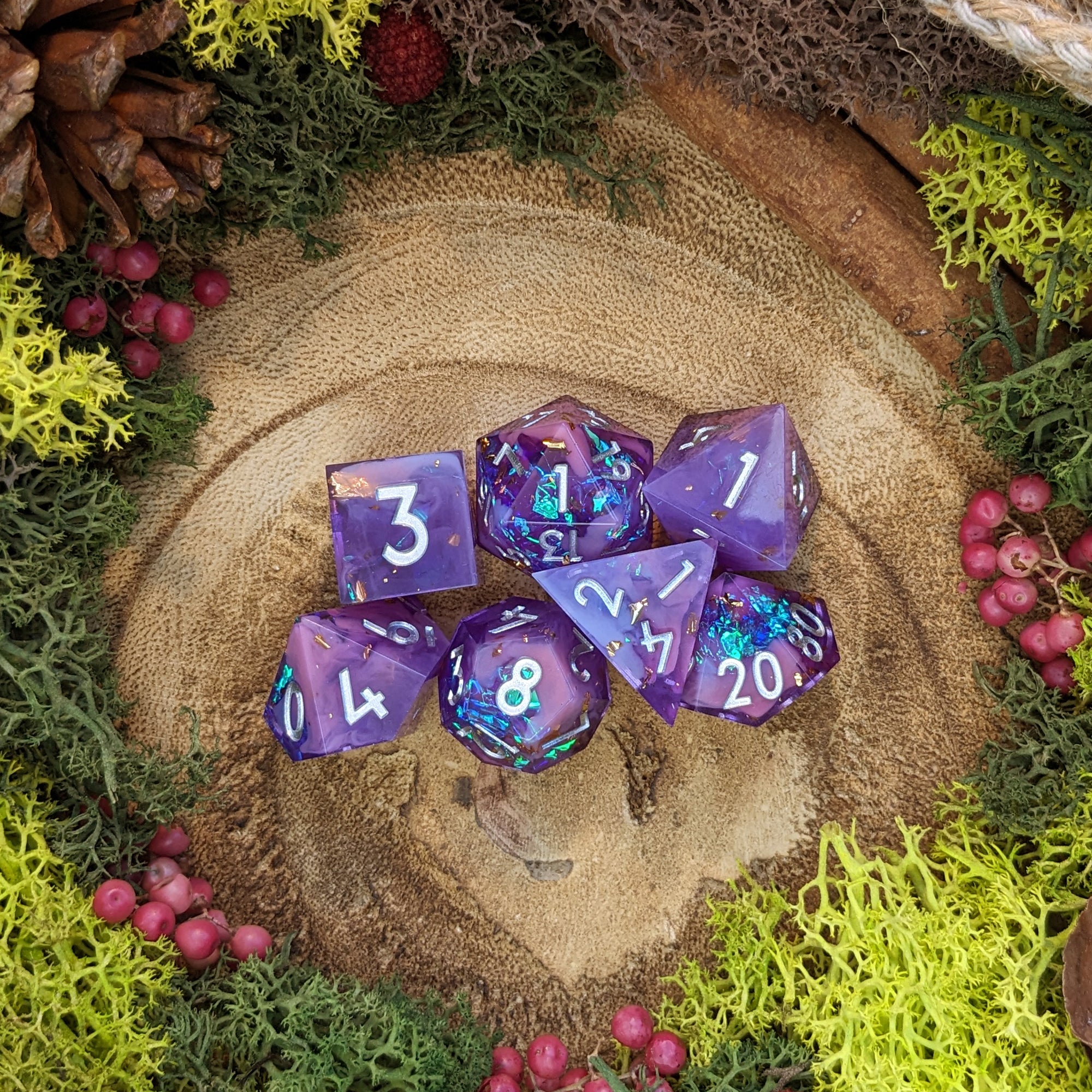 Luffleberry | Sharp Edge Dice - Dice Set - Luffleberry