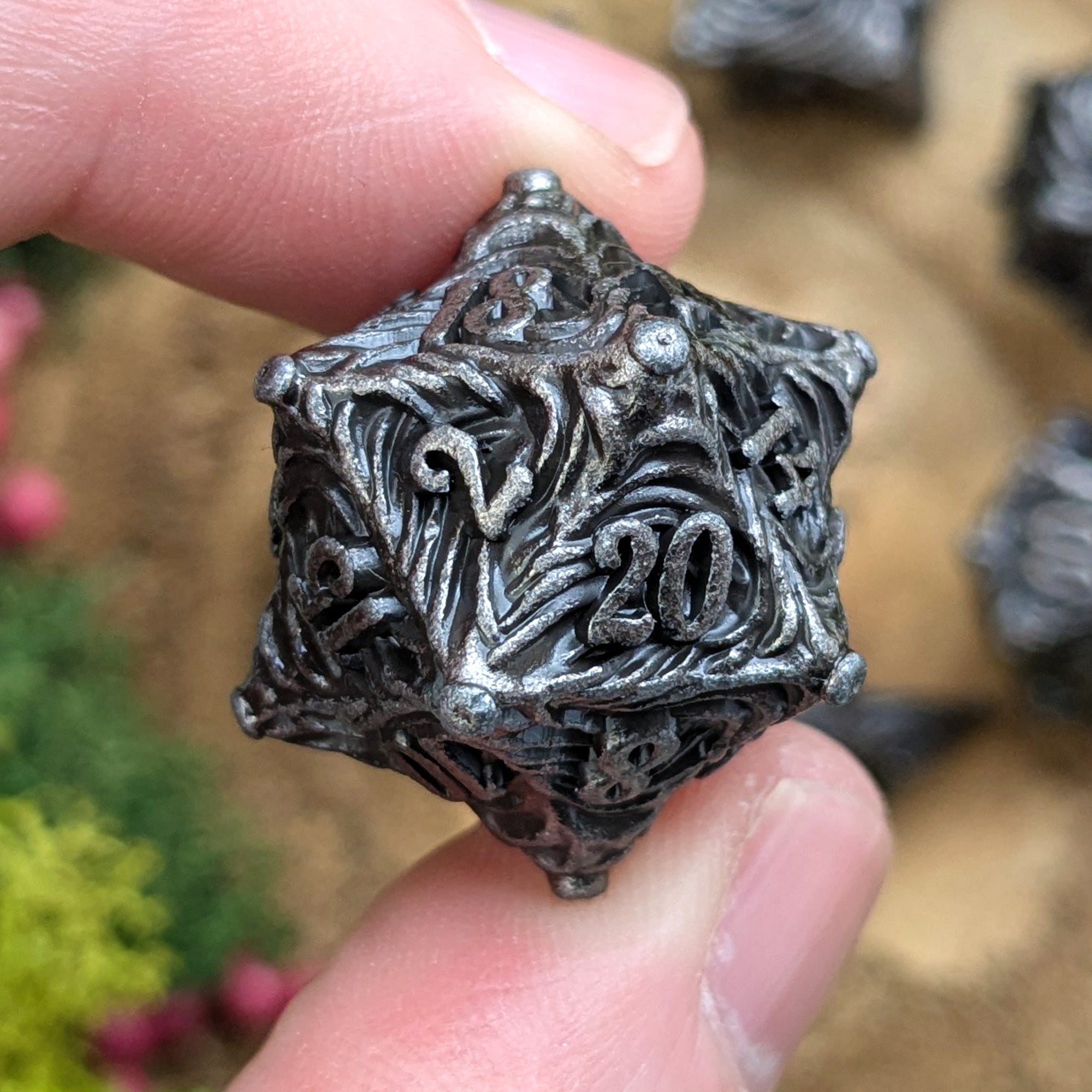 Nautiloid | Metal Dice - Dice Set - Luffleberry