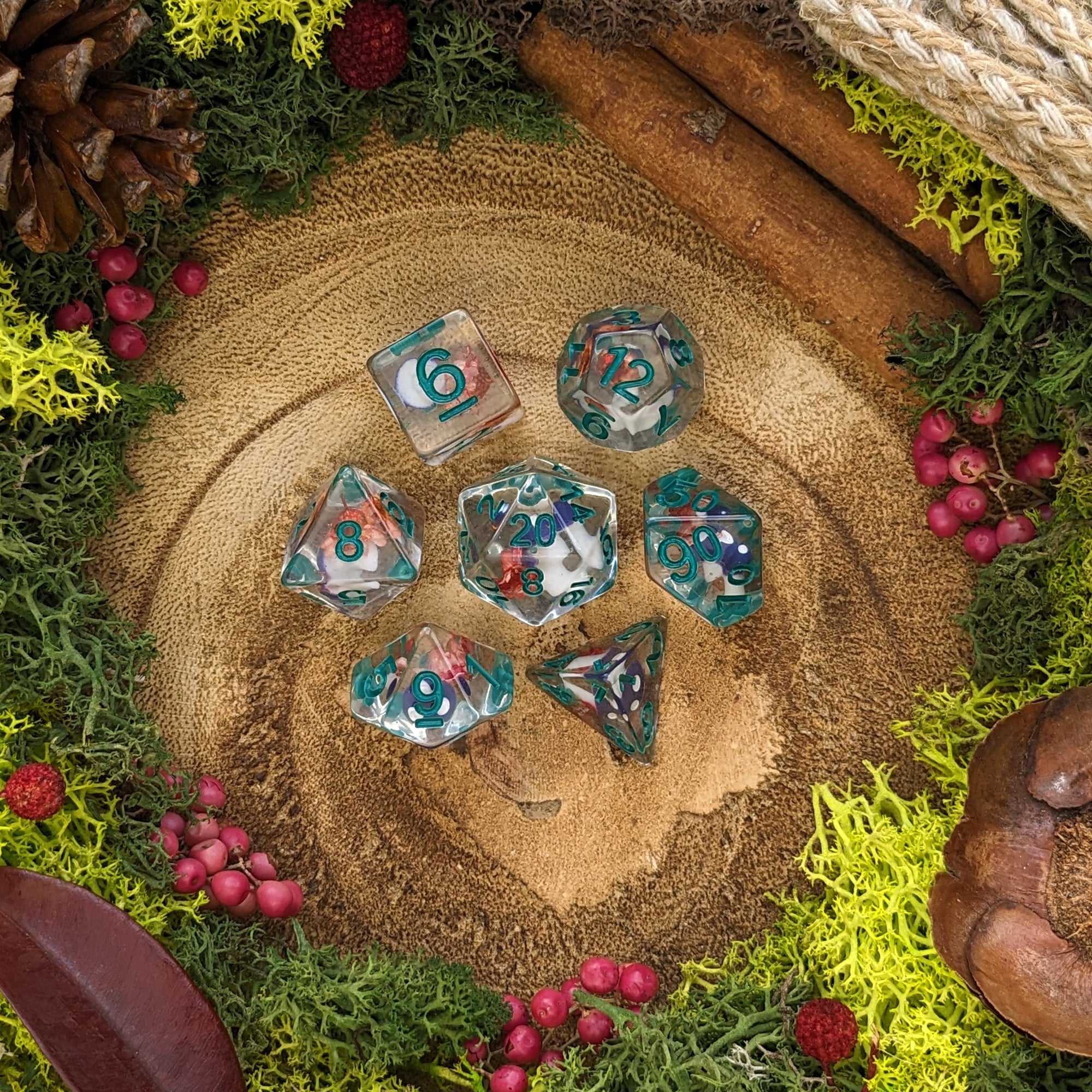 Fairy Circle - Dice Set - Luffleberry