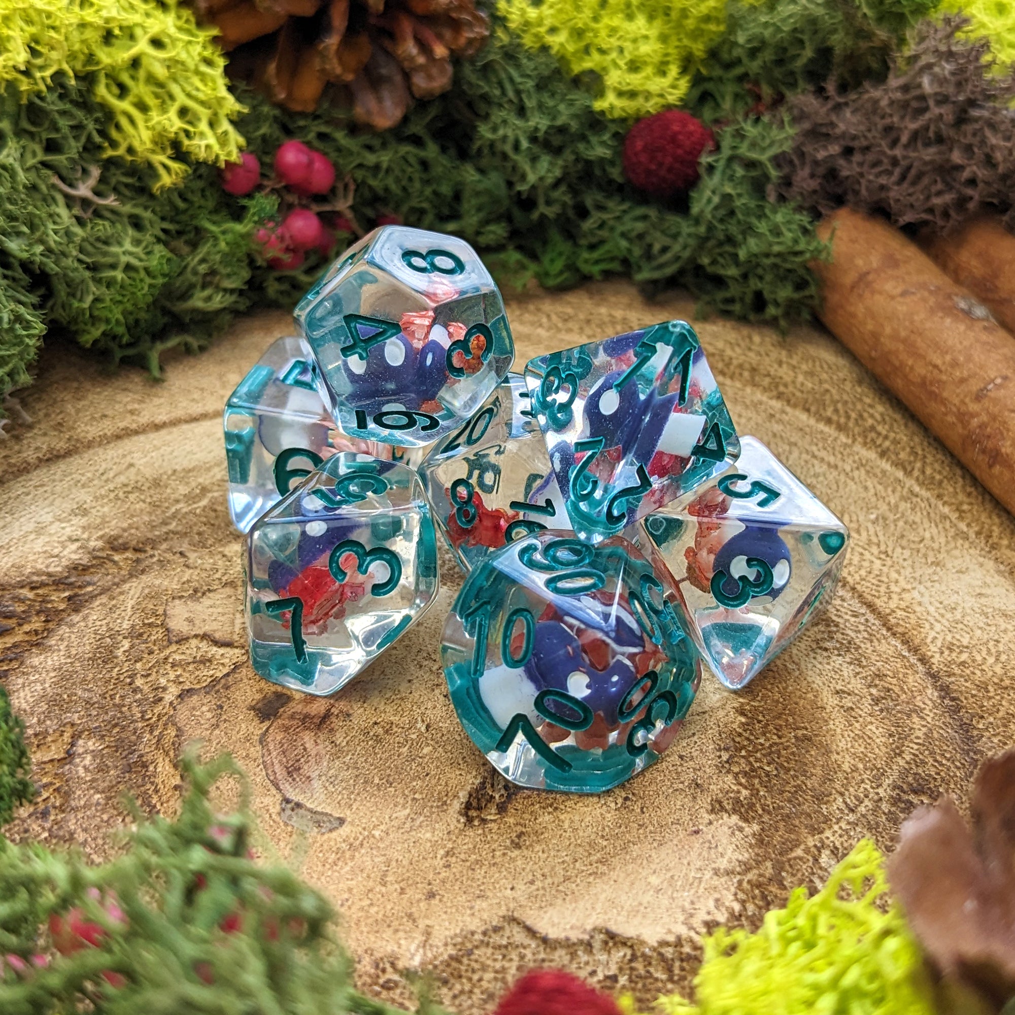 Fairy Circle - Dice Set - Luffleberry