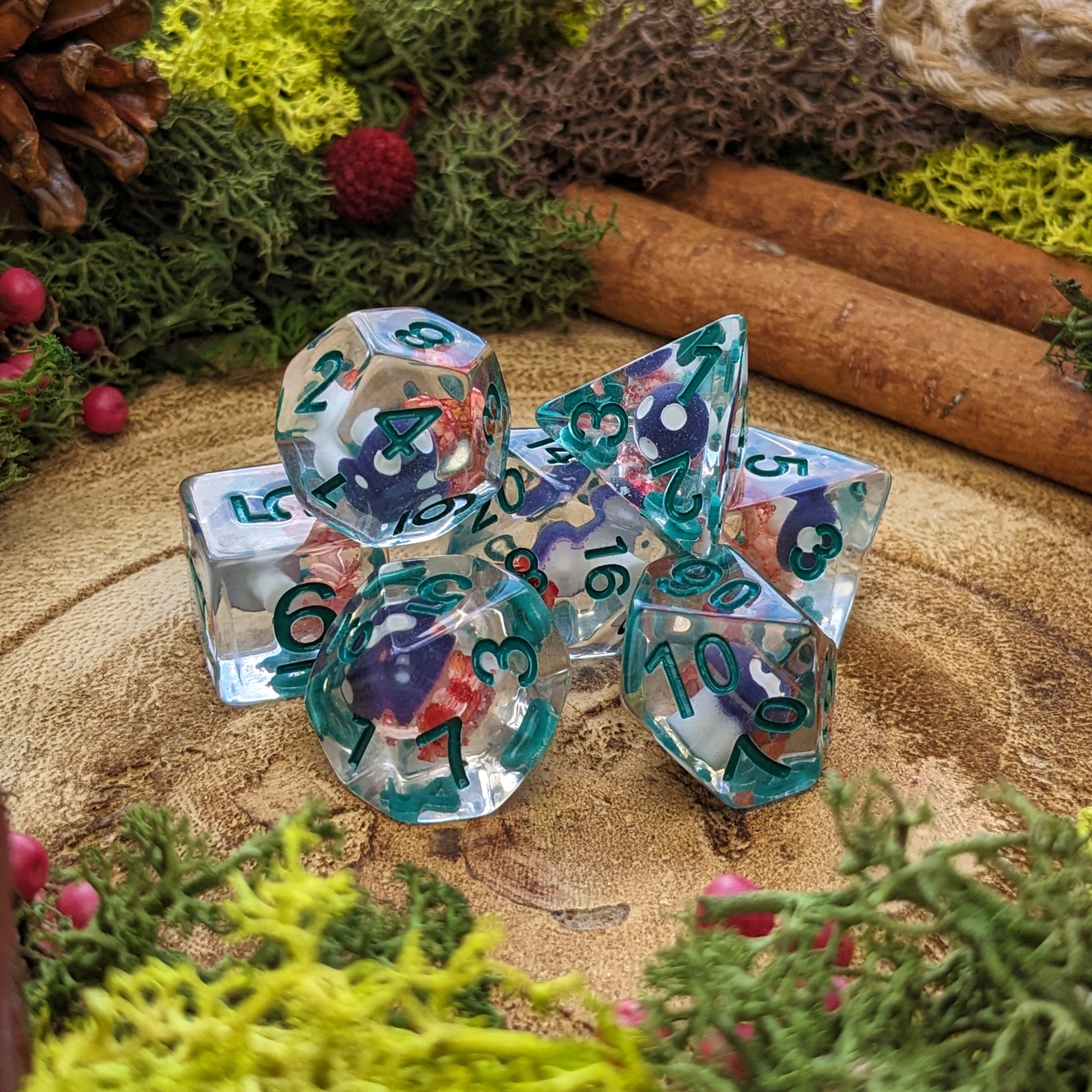 Fairy Circle - Dice Set - Luffleberry