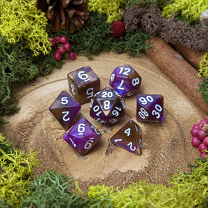 Oil Slick - Dice Set - Luffleberry