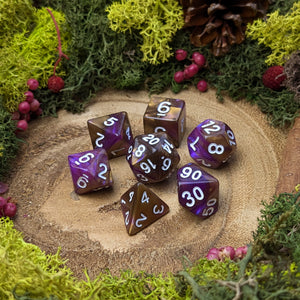 Oil Slick - Dice Set - Luffleberry