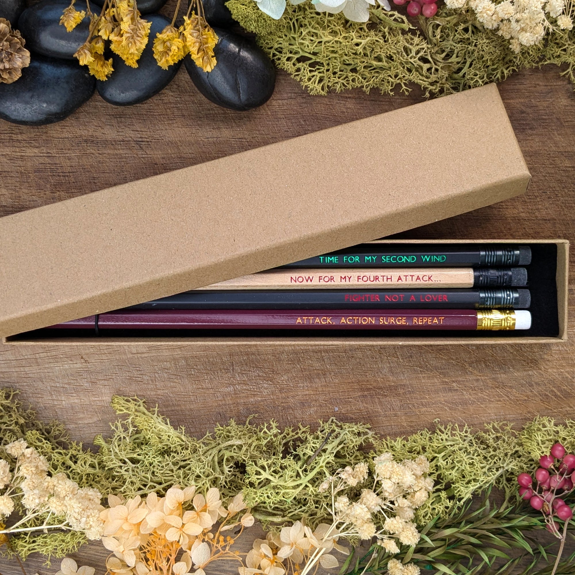 Fighter Pencil Set with Box