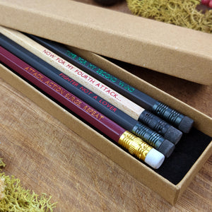 Fighter Pencil Set with Box