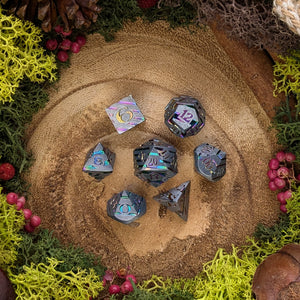 Prismatic Ridge | Metal Dice