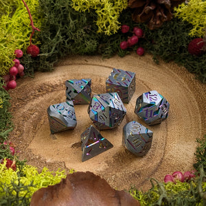 Prismatic Ridge | Metal Dice