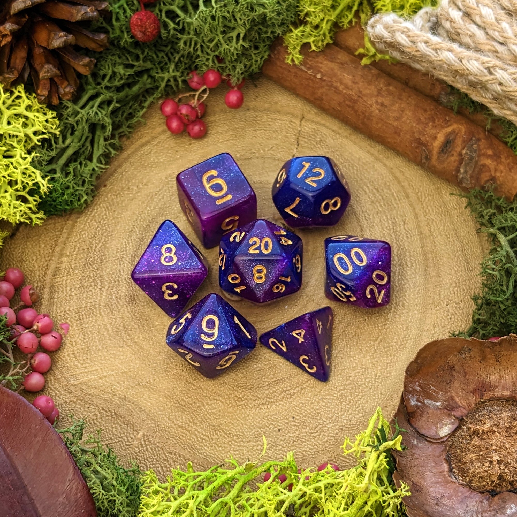 Sleep | Spell Dice - Dice Set - Luffleberry