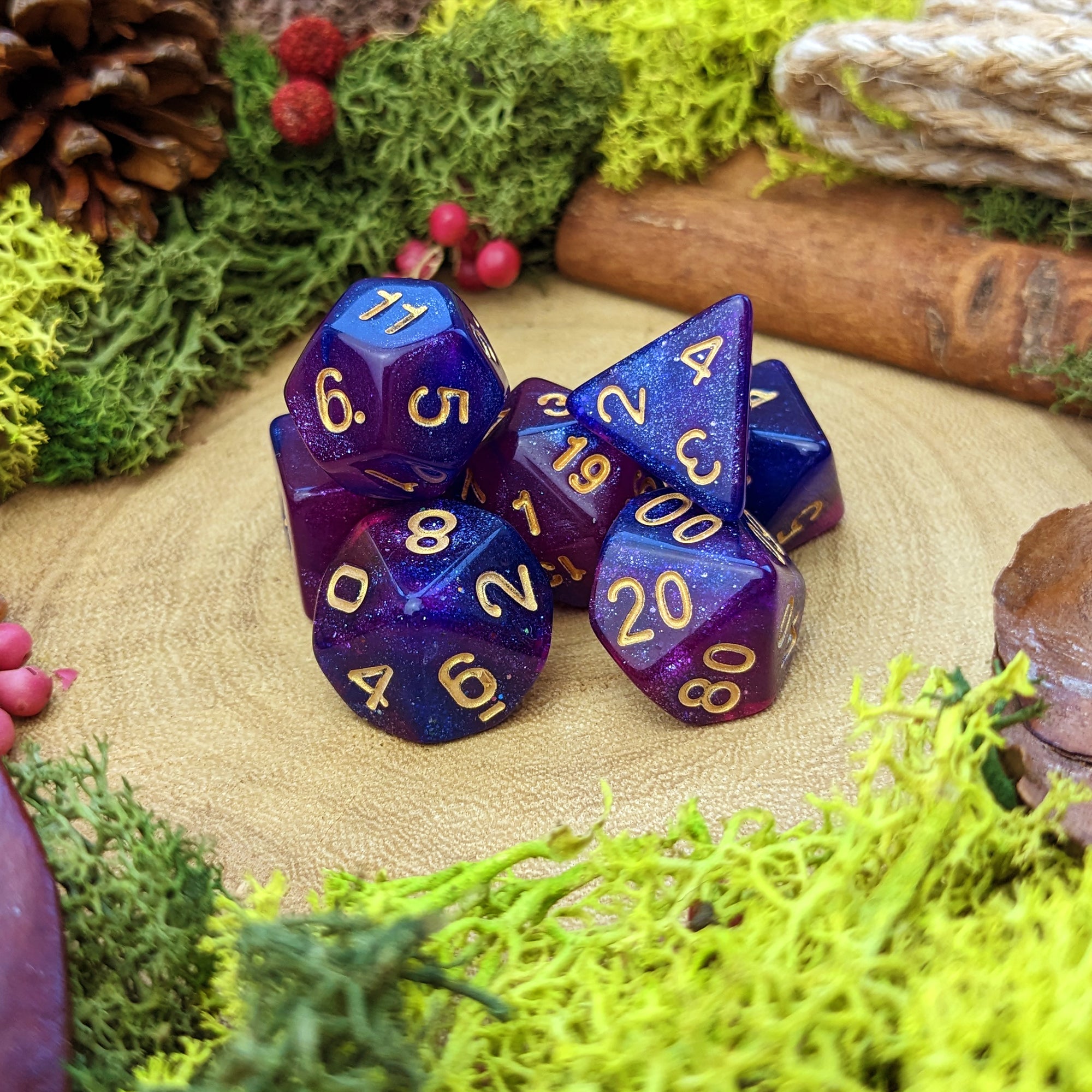 Sleep | Spell Dice - Dice Set - Luffleberry