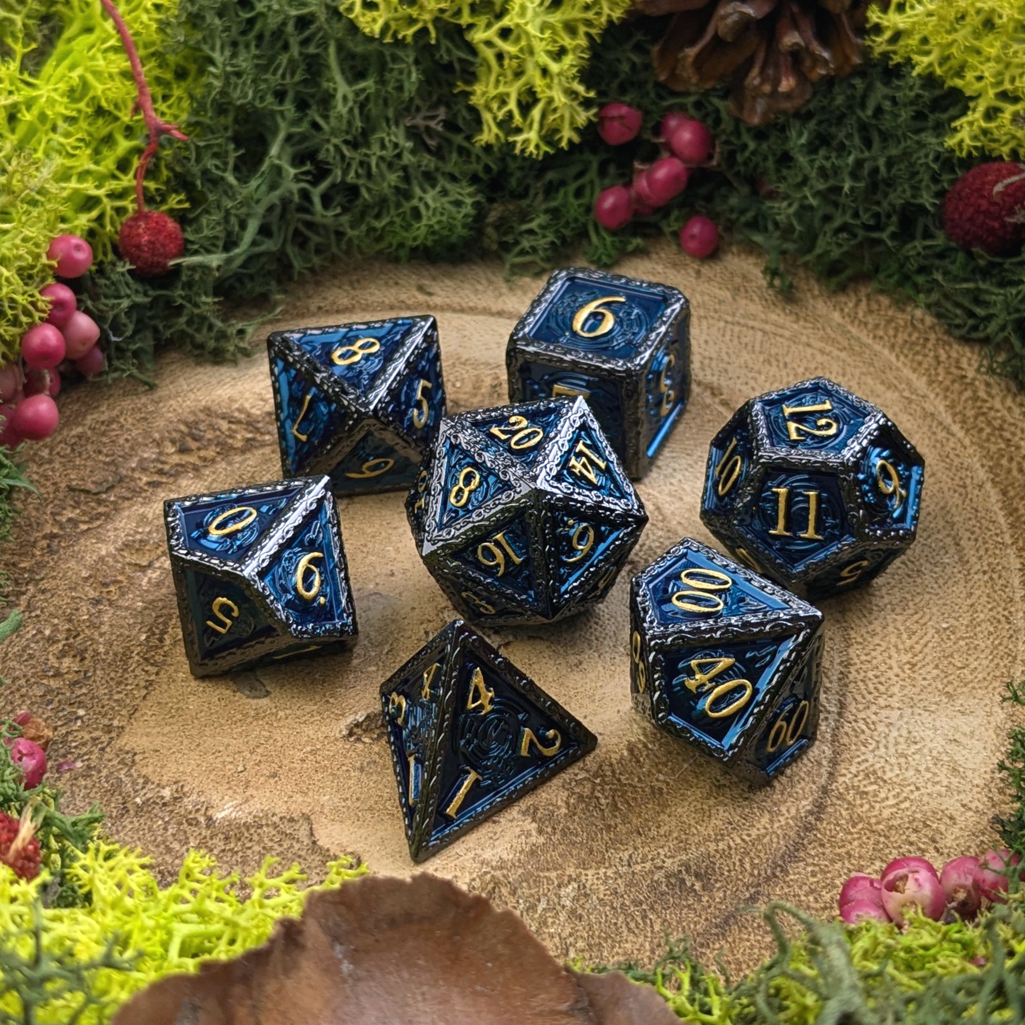 Songsmith | Metal Dice - Dice Set - Luffleberry