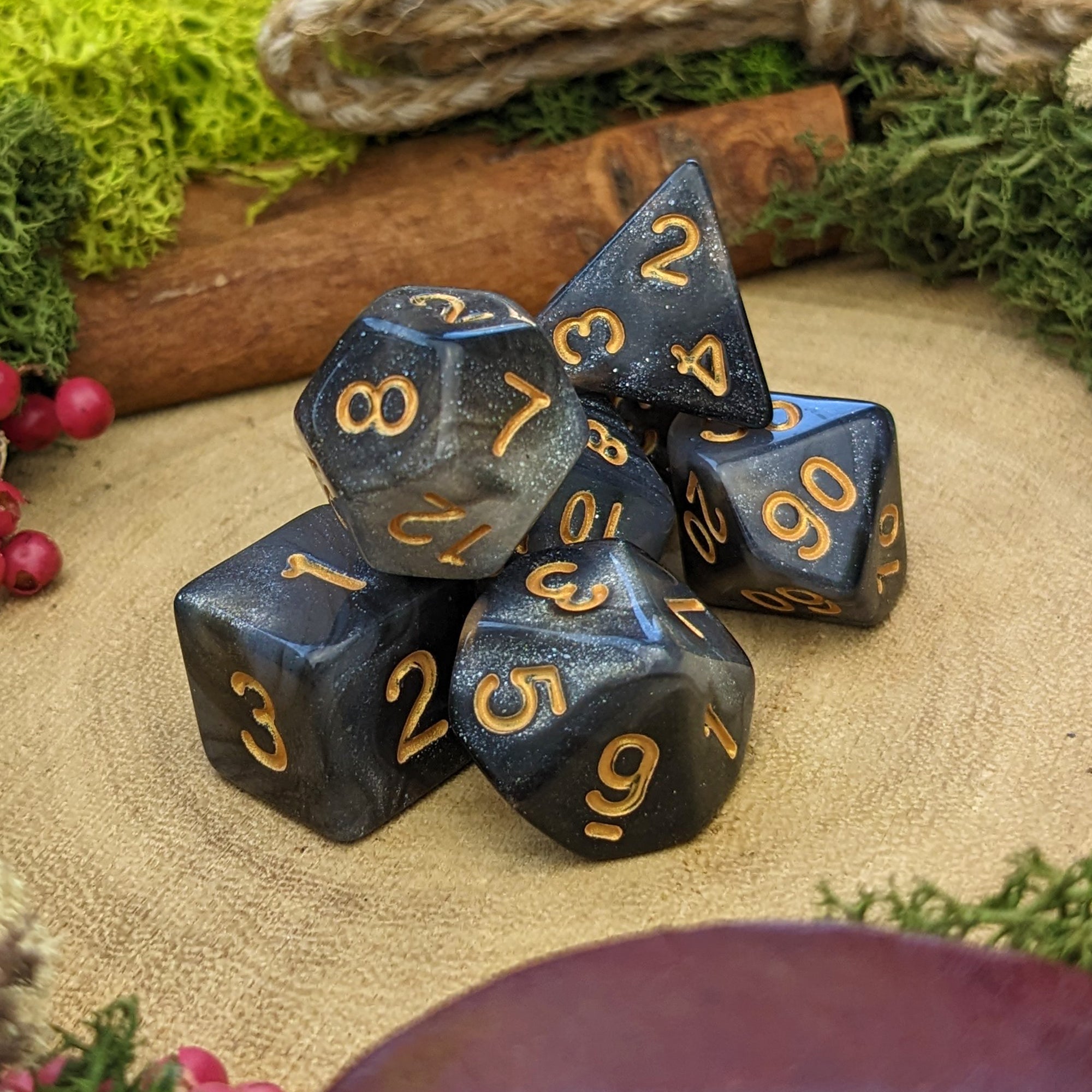 Stoneskin | Spell Dice - Dice Set - Luffleberry