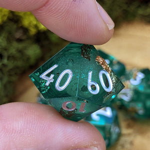 Sunken Treasure | Sharp Edge Liquid Core Dice