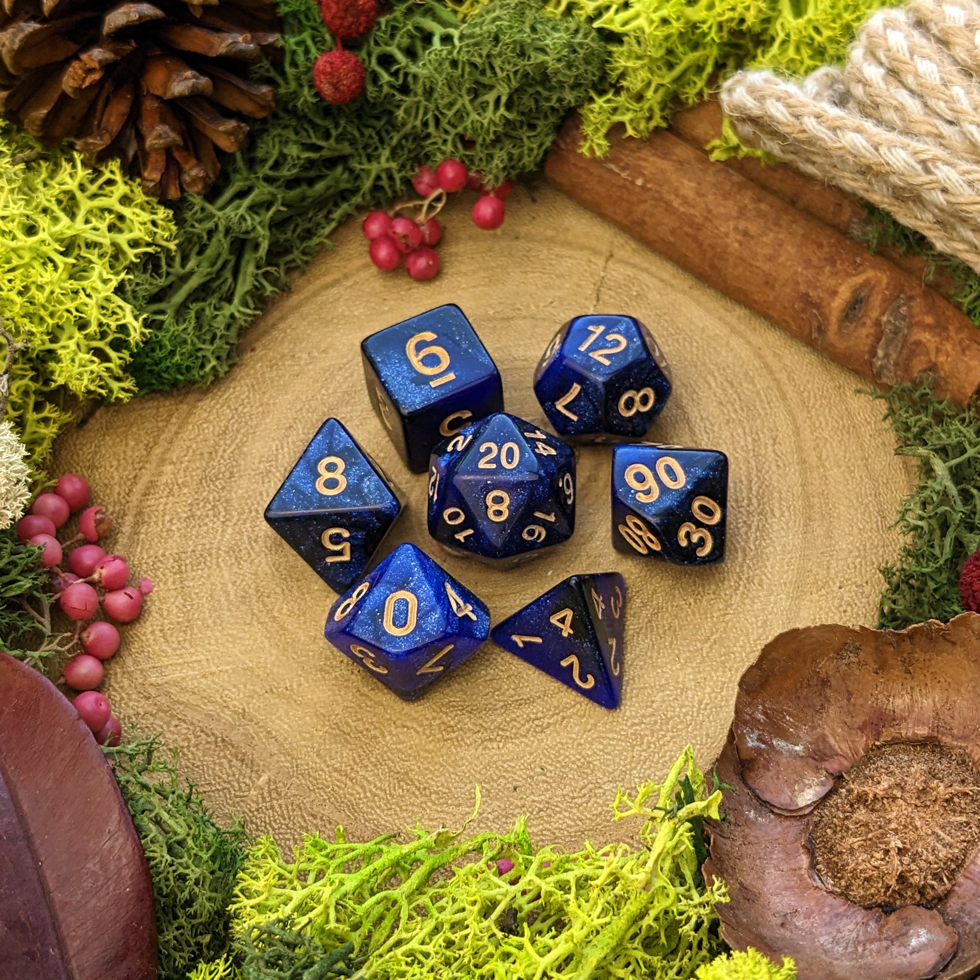 Tidal Wave | Spell - Dice Set - Luffleberry