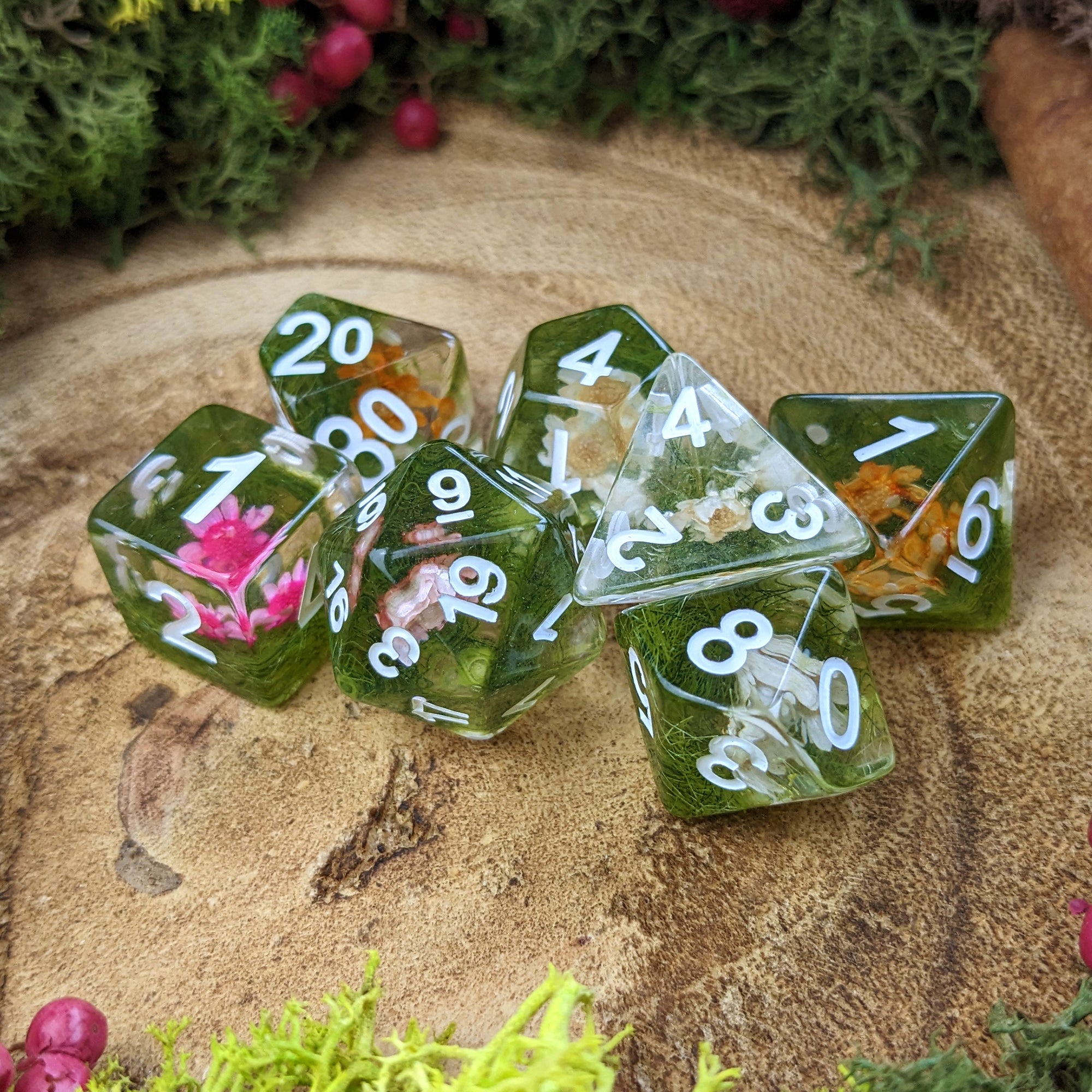 Wildflower - Dice Set - Luffleberry