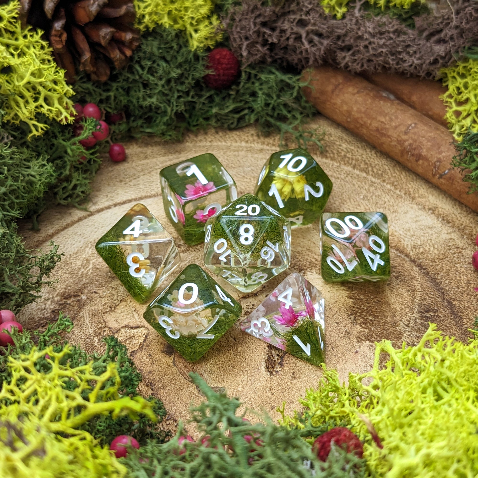 Wildflower - Dice Set - Luffleberry