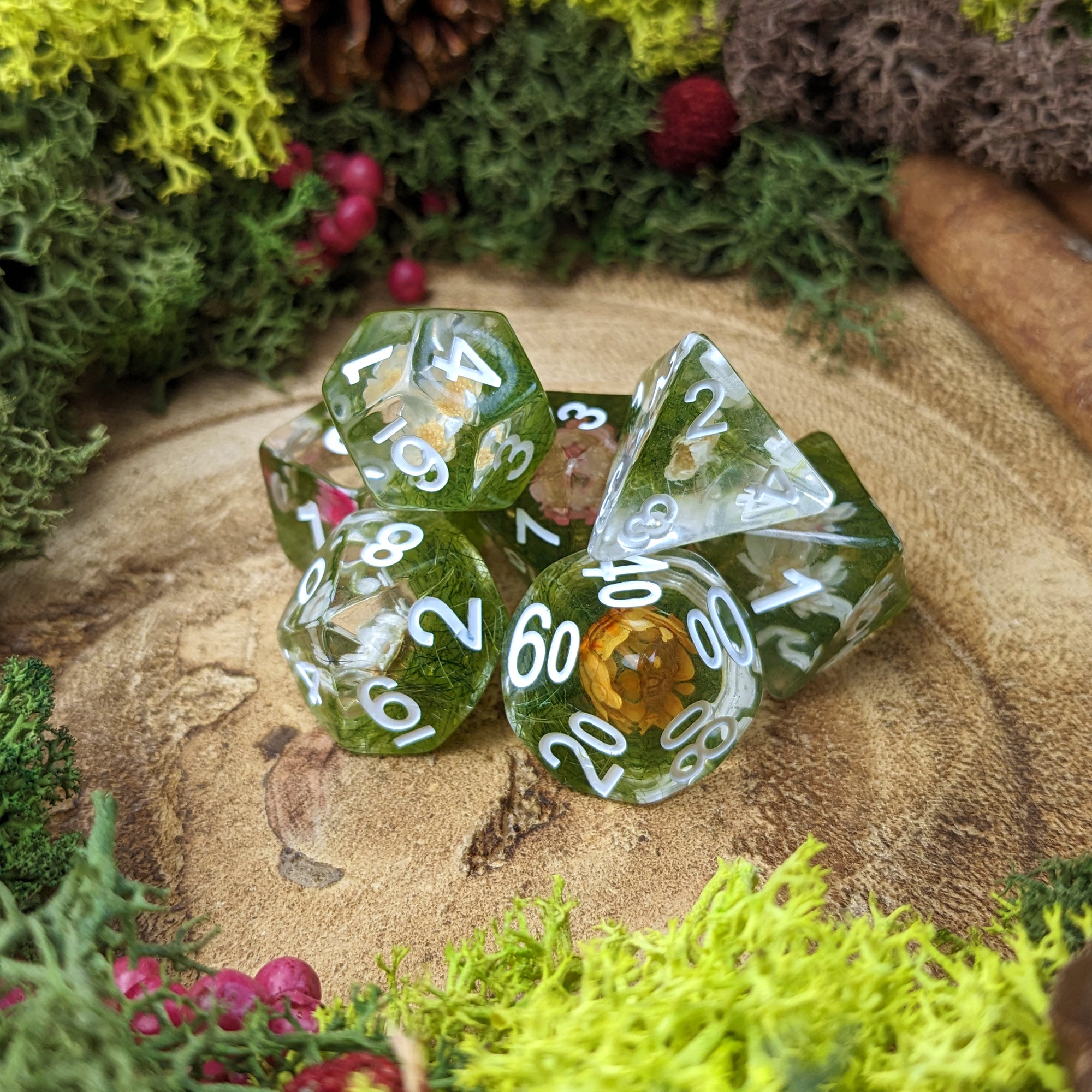 Wildflower - Dice Set - Luffleberry