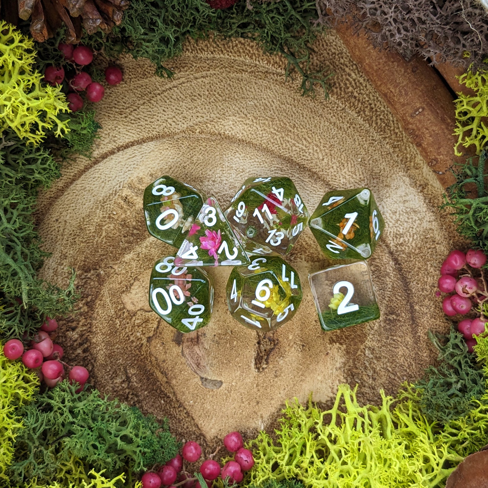 Wildflower - Dice Set - Luffleberry