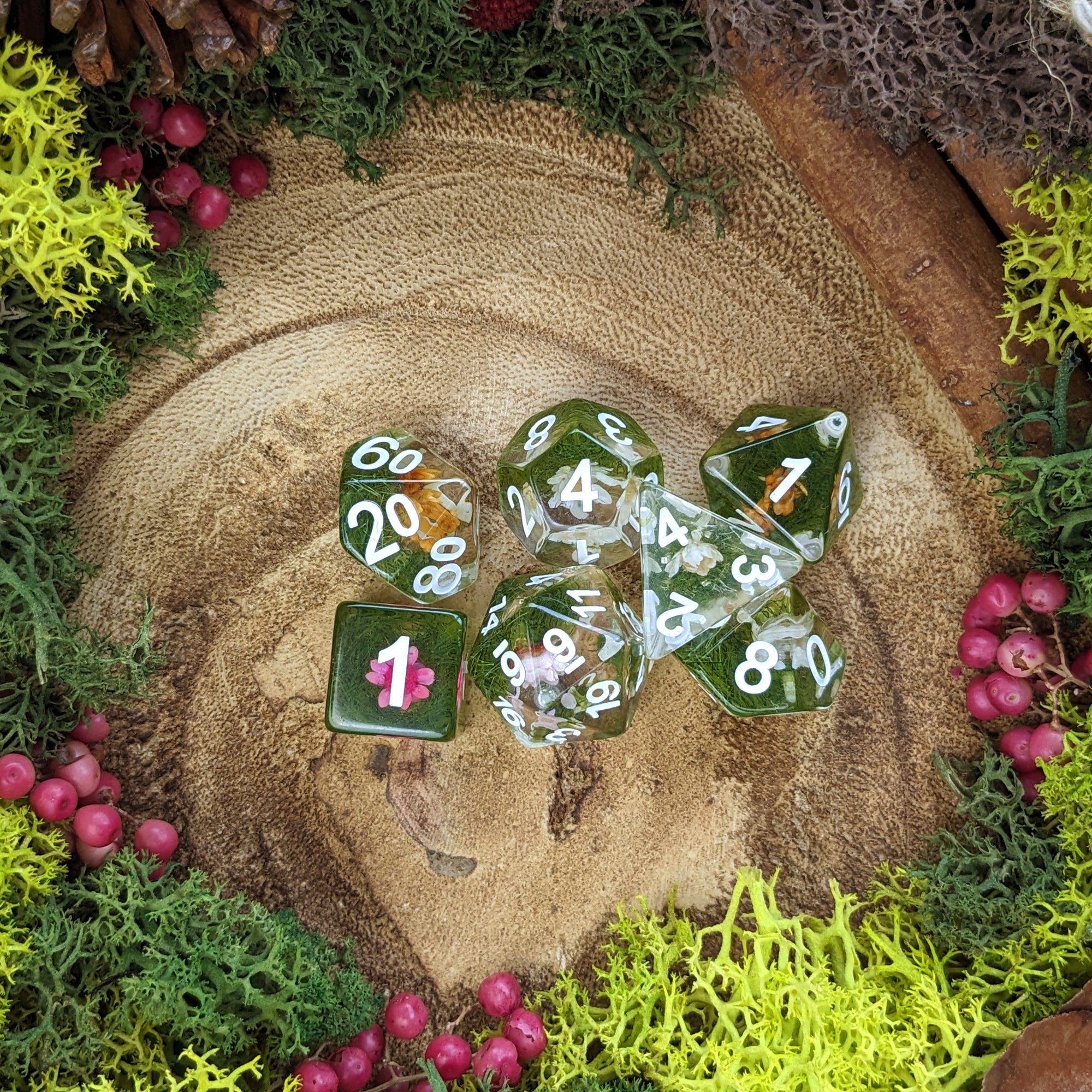 Wildflower - Dice Set - Luffleberry