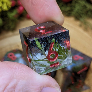 Winter Fern | Sharp Edge Dice