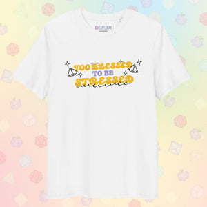 Too Blessed | Organic Cotton T-Shirt - T-Shirt - Luffleberry