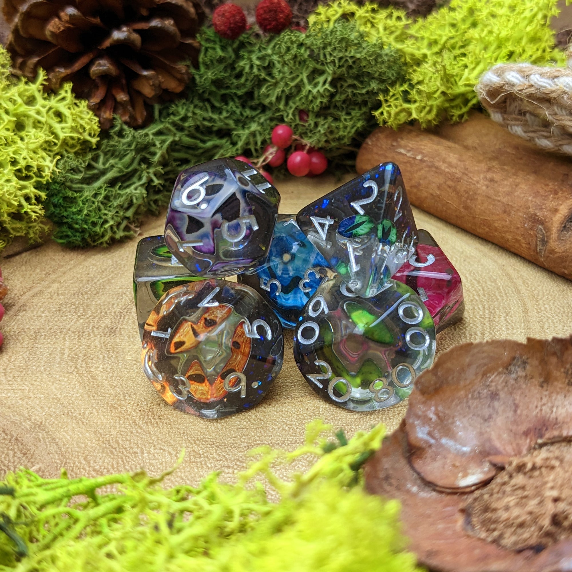 All Seeing Eyes - Dice Set - Luffleberry