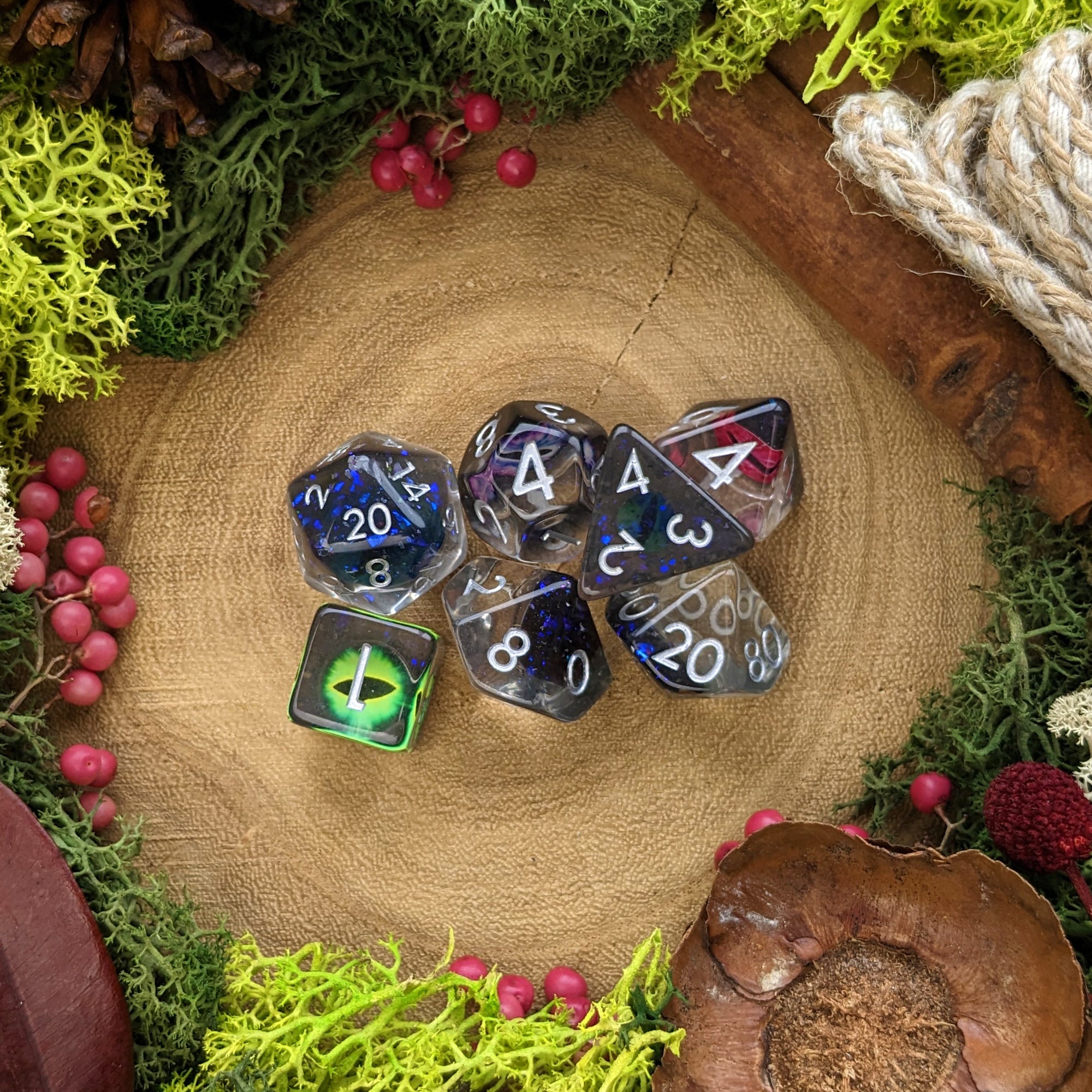 All Seeing Eyes - Dice Set - Luffleberry