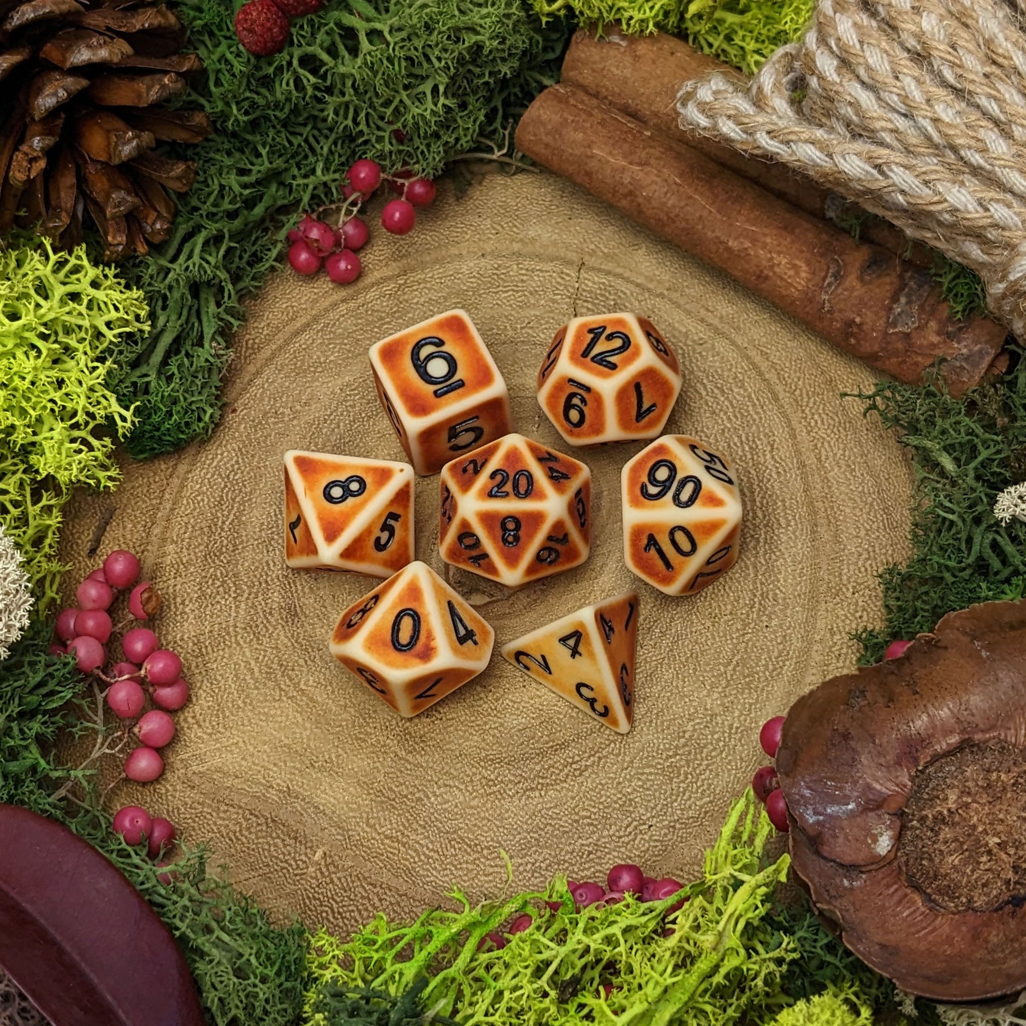 Ancient Rust - Dice Set - Luffleberry