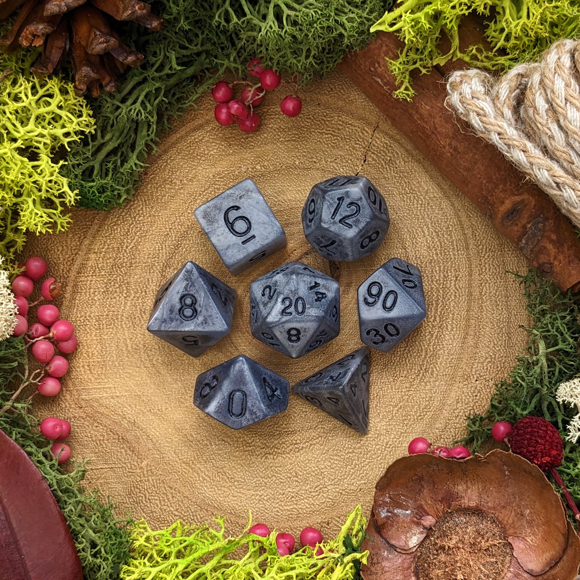 Ancient Stone - Dice Set - Luffleberry