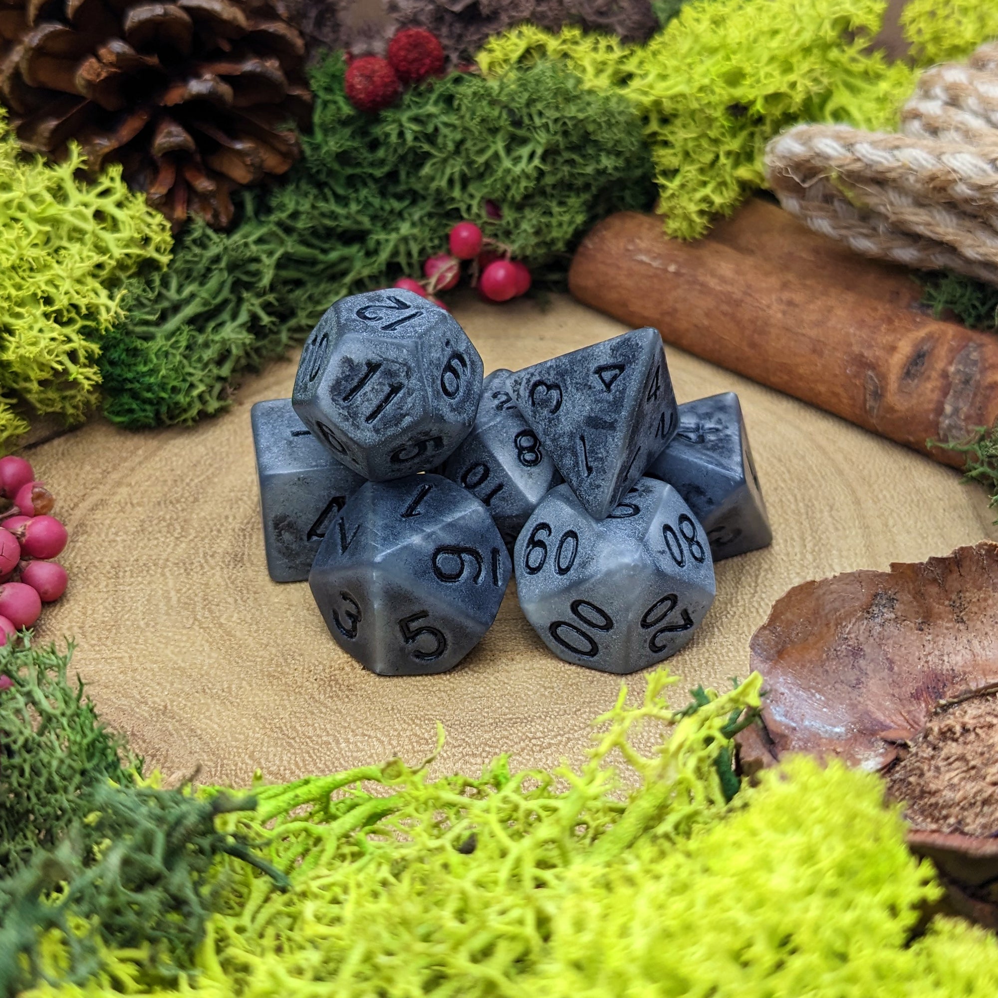 Ancient Stone - Dice Set - Luffleberry