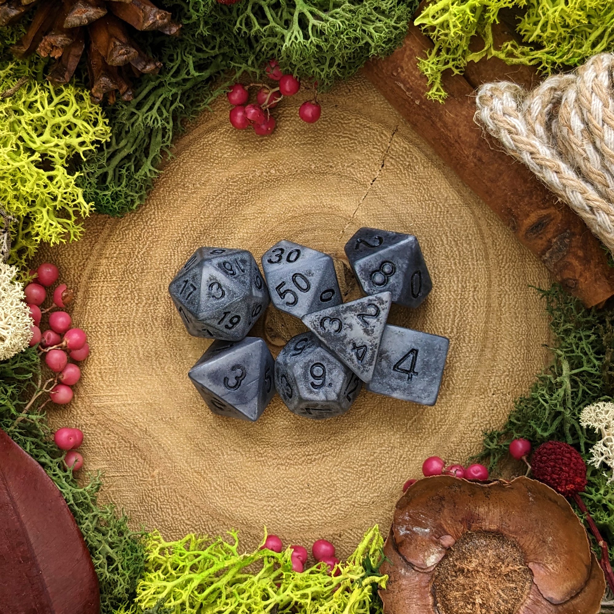 Ancient Stone - Dice Set - Luffleberry