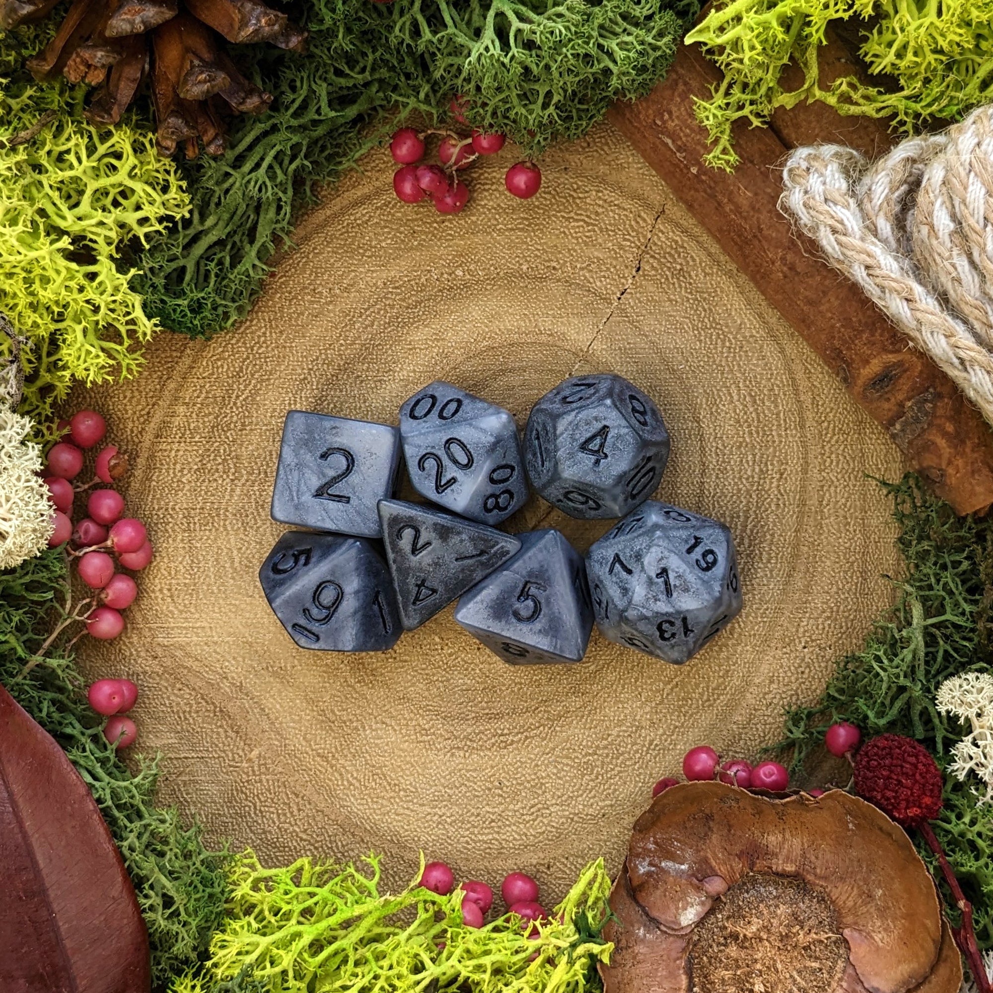 Ancient Stone - Dice Set - Luffleberry